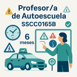 Cómo ser Profesor/a de Autoescuela en 6 meses: guía del Certificado Profesional SSCC0165B