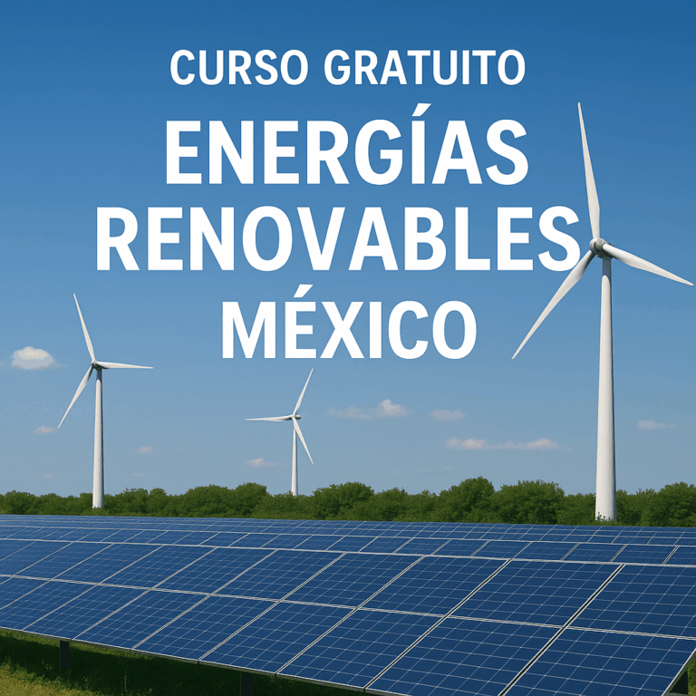 Curso Gratuito de Energías Renovables en México (2025 – 2026)