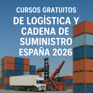 Cursos Gratuitos de Logística y Cadena de Suministro en España 2026