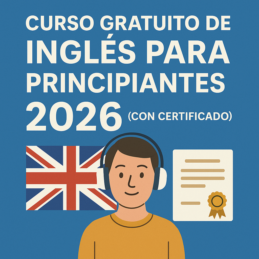 Curso gratuito de inglés para principiantes 2026