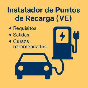Instalador de puntos de recarga VE