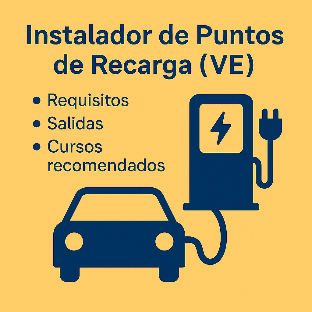 Instalador de puntos de recarga VE