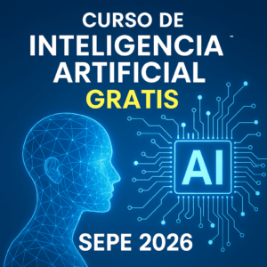 Curso de inteligencia artificial gratis SEPE 2026