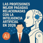 Las profesiones mejor pagadas relacionadas con la Inteligencia Artificial en 2026