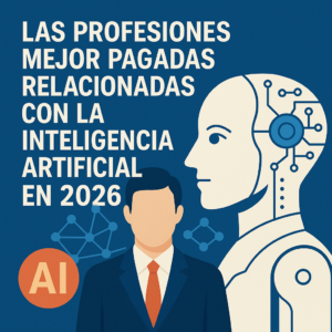 Las profesiones mejor pagadas relacionadas con la Inteligencia Artificial en 2026