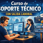 Trabajar en tecnología sin programar: curso de soporte técnico con salida real en España