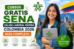 cursos gratis SENA salida laboral rapida Colombia 2026 guia completa