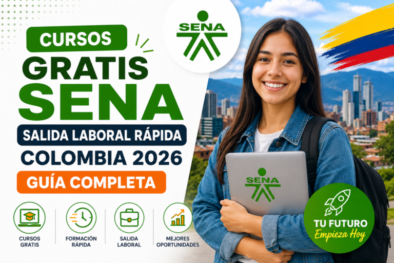 5 Cursos Gratis del SENA con Rápida Salida Laboral en Colombia (2026): Los que Sí Funcionan